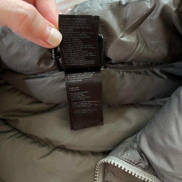 The North Face Puffer Coat Grey Size XL 700 Fill Parka Warm Comfortable Classic - Picture 16 of 16